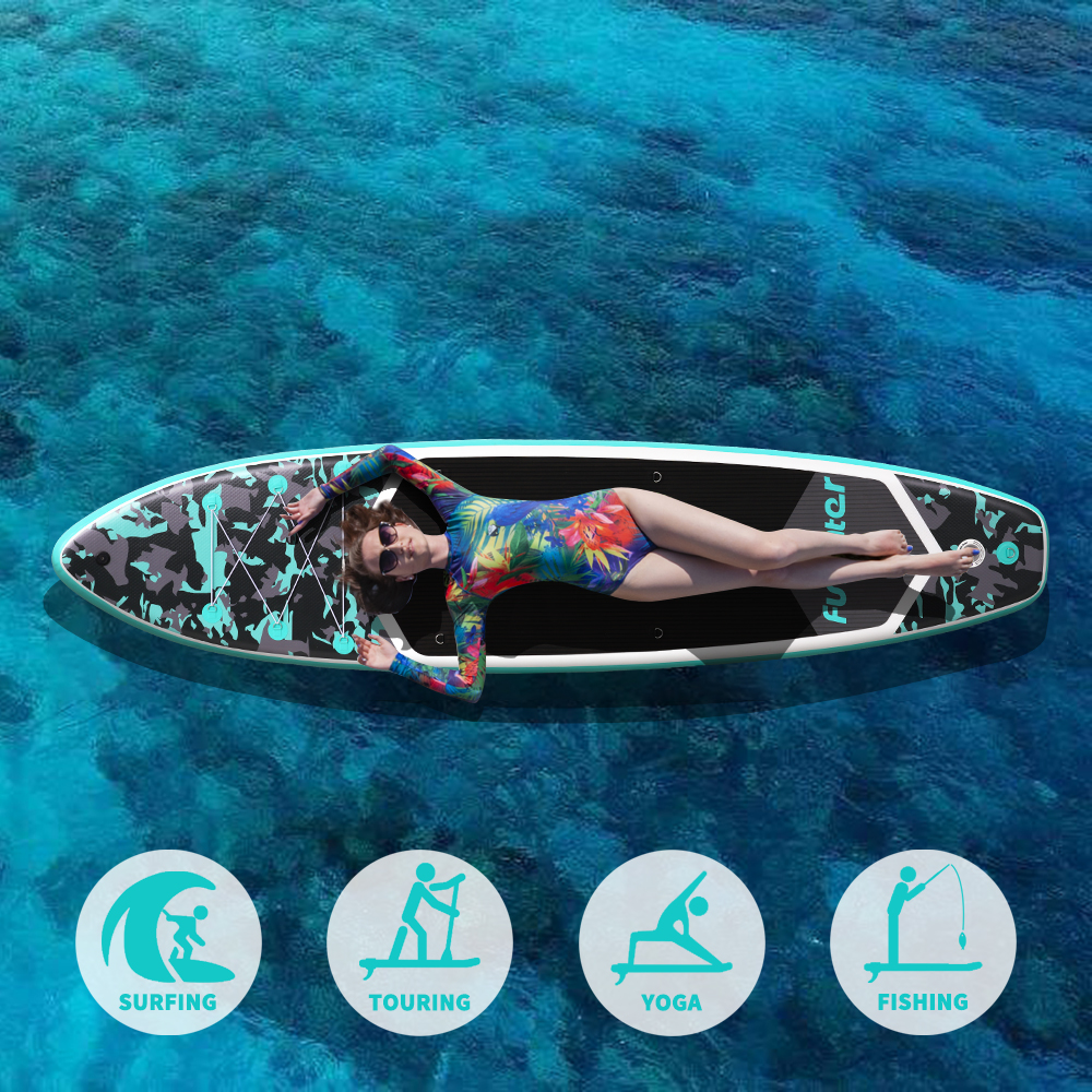 FunWater felfújható evezős deszka Menthol350 2
