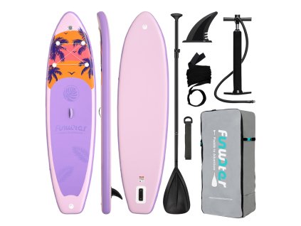 Nafukovací paddleboard FunWater PurplePalm 335*84*15cm