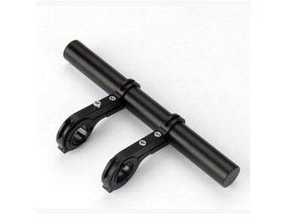 Bicyklový držiak na riadidlá 20 cm – hliníkový rozširovací extander