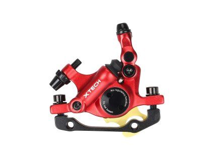 Červená hydraulická brzda Xtech pre prerábku na Xiaomi Pro