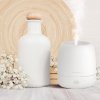 Ultrazvukový aroma Mini LED difuzér 2 v 1 100ml bíly 2