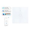 Dotykový WiFi vypínač na 1 okruh kompatibilný s Tuya a Smart Life biely 2
