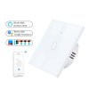 Dotykový WiFi vypínač na 1 okruh kompatibilný s Tuya a Smart Life biely 1