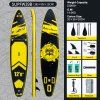 Nafukovací paddleboard FunWater YellowBase 385*85*15cm