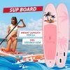 Nafukovací paddleboard FunWater PinkPlam 335*84*15cm