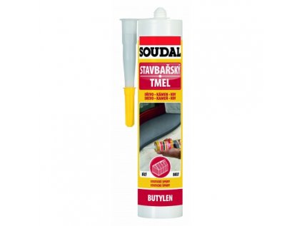 Tmel stavbařský šedý 310 ml Soudal  - 1235200