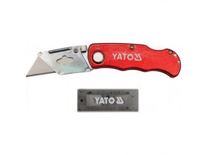 Nůž řezací + 5ks břitů YATO  - YT-7532