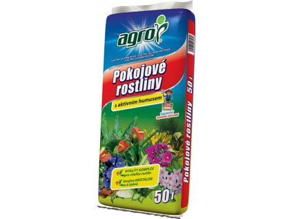 Substrát pro pokojové rostliny 50l AGRO  - 00010A