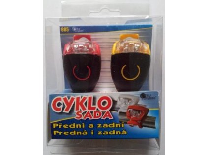 Svítilna Konnoc S-885 cyklo sada 2LED  - 422039,05