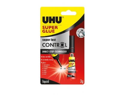 Lepidlo UHU Super Glue Control 3g  - 29434