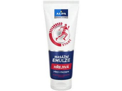 ALPA Masážní emulze hřejivá 210 ml  - 812002