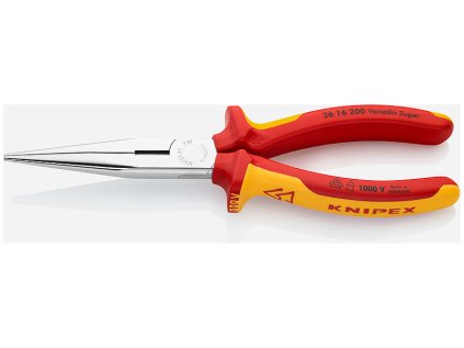 Kleště půlkulaté s břity 200 VDE KNIPEX  - 2616200/1021975