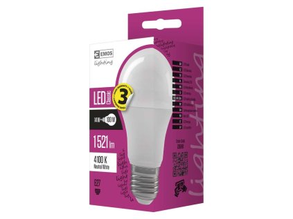 LED žárovka Classic A60 13,2W E27 neutr. bílá  - ZQ5161