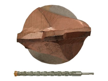 Vrták SDS+ 2 břitý 10x600/510 Nástroje CZ - - CZS-P2-10-600