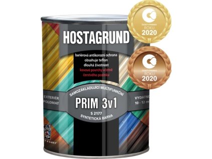 Barva HOSTAGRUND PRIM 3v1/0280 hněďá 0,6L  - 328625