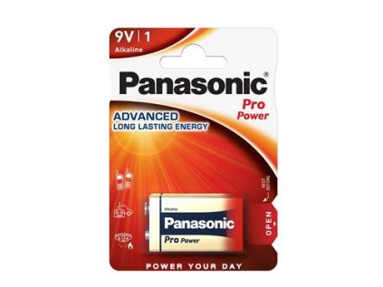 Baterie 9V 6LF22/1BP PPG Panasonic Pro Power  - 4027,01