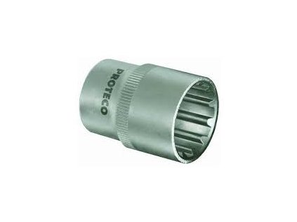 Hlavice nástrčná 1/2" SPLINE 10mm  - 43.12100-10