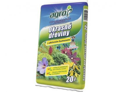 Substrát pro okrasné dřeviny 20l AGRO  - 00137a