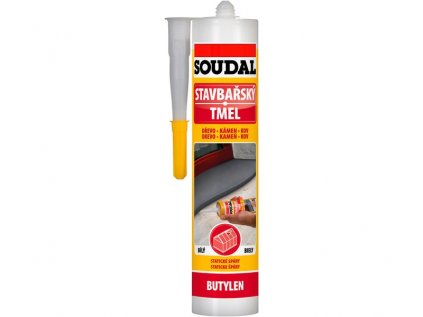 Tmel stavbařský bílý 310 ml Soudal  - 1235100