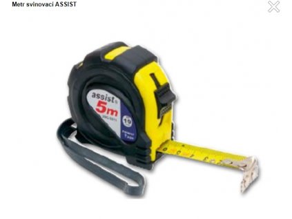 Metr svinovací ASSIST MAGNY 5 m x 19 mm - - 111345