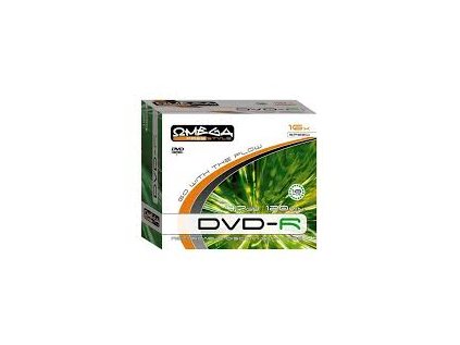 Omega DVD-R 700MB 4,7GB slim box 10ks  - 500394,00