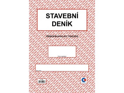 Deník stavební/3x20 PT255  - 00000050