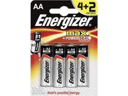 Baterie Energizer LR6/4+2 Max AA  - 550541,00