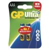 Baterie alkalická GP Ultra Plus AAA - blistr/2  - B17112