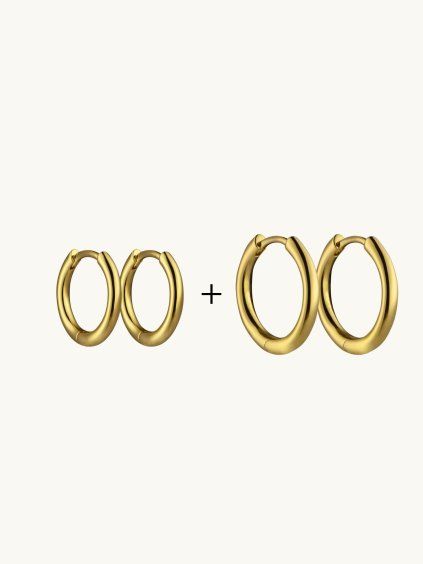 EVERYDAY KRUHY MEDIUM + VELKÉ gold