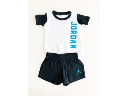 Air Jordan 23 Crew chlapecké sportovní triko, šortky a body souprava 3 ks