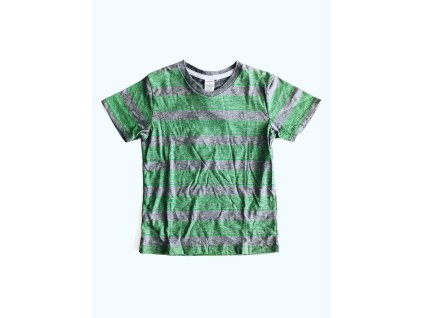 Calvin Klein Logo Stripe pohodlné chlapecké triko s proužky a vyšívaným logem CK
