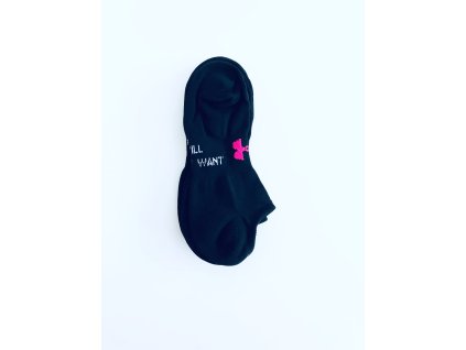 Under Armour Athletic Black Solo sportovní funkční ponožky 3 páry