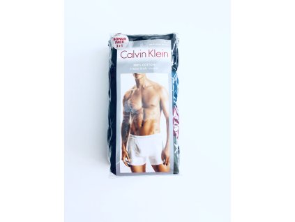 Calvin Klein Cotton Crew stylové bavlněné boxerky Classic Fit 4 ks