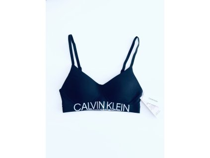 Calvin Klein Statement 1981 Black stylová podprsenka Bralette