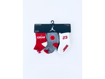 Air Jordan 23 Jumpman Multi stylové dětské sportovní ponožky 6 párů