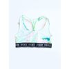 Victoria's Secret PINK Light Jungle pohodlná sportovní podprsenka se vzorem džungle a nápisy Pink po celém obvodu