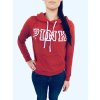 Victoria's Secret PINK Everyday Classic stylová cihlová mikina s kapucí a nápisem Pink