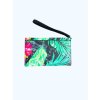 Victoria's Secret Wild Jungle ll Black stylová peněženka s motivem džungle a kovovými doplňky zlaté barvy