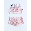Victoria's Secret PINK Ultimate Fruity sportovní podprsenka a kalhotky s nápisy Pink po celém obvodu set 2 ks