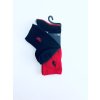 U.S. Polo ASSN. Casual Comfort Crew stylové bavlněné ponožky 2 páry