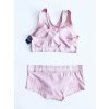 Victoria's Secret PINK Ultimate Rosegold sportovní podprsenka a kalhotky Boyshort set 2 ks