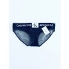 Calvin Klein Monogram Crew Black stylová podprsenka Triangle a kalhotky Bikini set 2 ks