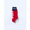 Victoria's Secret PINK Multi Red pohodlné ponožky 2 páry