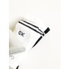 Calvin Klein Crew Logo Stripe ll pohodlné ponožky 3 páry