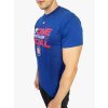 Majestic 17One Goal stylové modré triko s krátkým rukávem a motivem