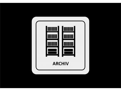 PIKTOGRAM 100x100mm / ARCHIV
