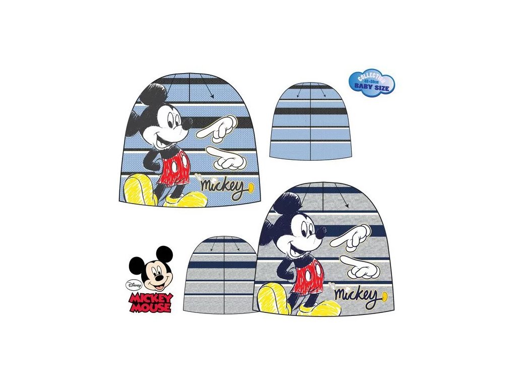 Mickey Mouse zimní čepice - www.shopzarohem.eu