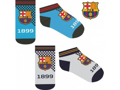 fcb le fc barcelone chaussettes secretes enfants 23 34