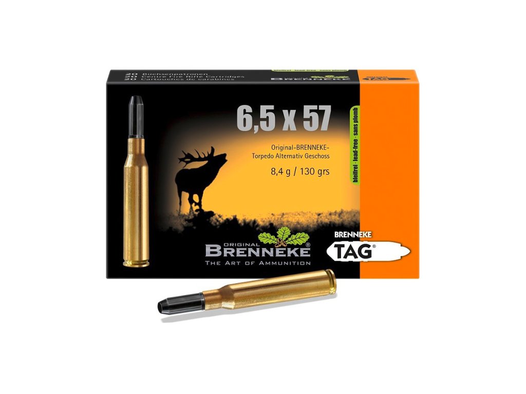 Brenneke 6,5x57 TAG 8,4g 091057