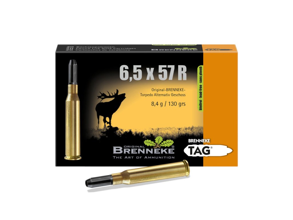 Brenneke 6,5x57R TAG 8,4g 091067